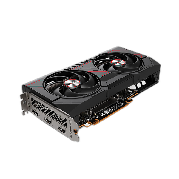 Sapphire PULSE AMD Radeon RX 9060 XT OC Edition Graphics Card, GDDR6 8 GB 128-bit Memory, HDMI 2.1 & DP 2.1a Outputs, PCI Express 5.0, 3290 MHz Boost Clock, 20 GBps Memory Clock, 1 Year Warranty | 11350-04-20G