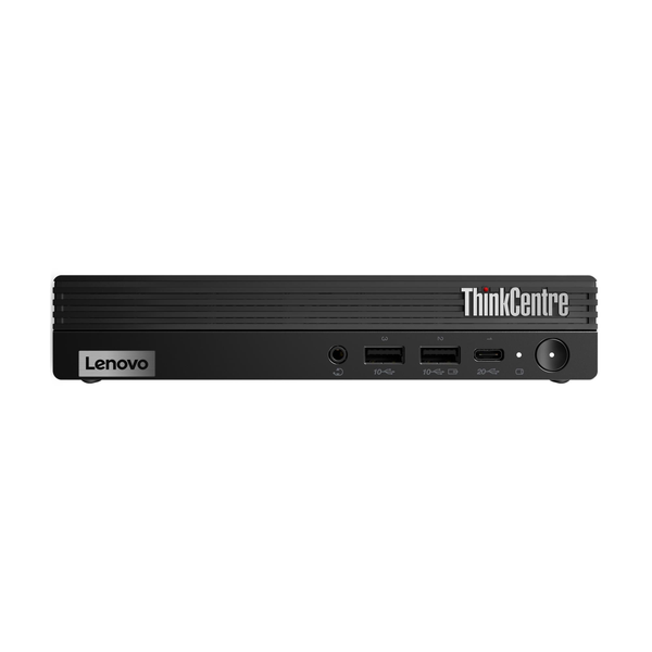 جهاز كمبيوتر صغير Lenovo ThinkCentre M90q Gen 5، معالج Intel Core i5-14500T، ذاكرة وصول عشوائي (RAM) سعة 8 جيجابايت، قرص صلب SSD سعة 512 جيجابايت، Windows 11 Pro، لوحة مفاتيح إنجليزية وعربية، ضمان 3 سنوات | 12TH0024GR