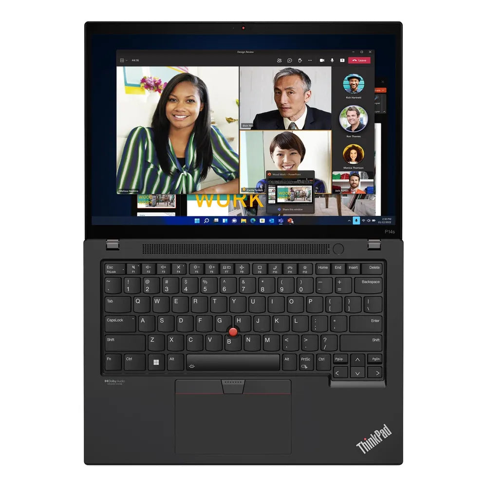 LENOVO ThinkPad P14s Gen 4 Intel Core i7 1360P Processor, 16 GB RAM, 512 GB-SSD, 14" WUXGA Display, Windows11 Pro, 3 year Warranty | 21HF002FGR