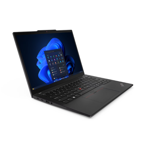 LENOVO ThinkPad X13 Gen 5 معالج Intel Ultra 7 155U، ذاكرة وصول عشوائي (RAM) سعة 16 جيجابايت، قرص صلب (SSD) سعة 512 جيجابايت، شاشة WUXGA مقاس 13.3 بوصة، نظام تشغيل Windows 11 Pro، لوحة مفاتيح إنجليزية وعربية، ضمان 3 سنوات | 21LU000BGR