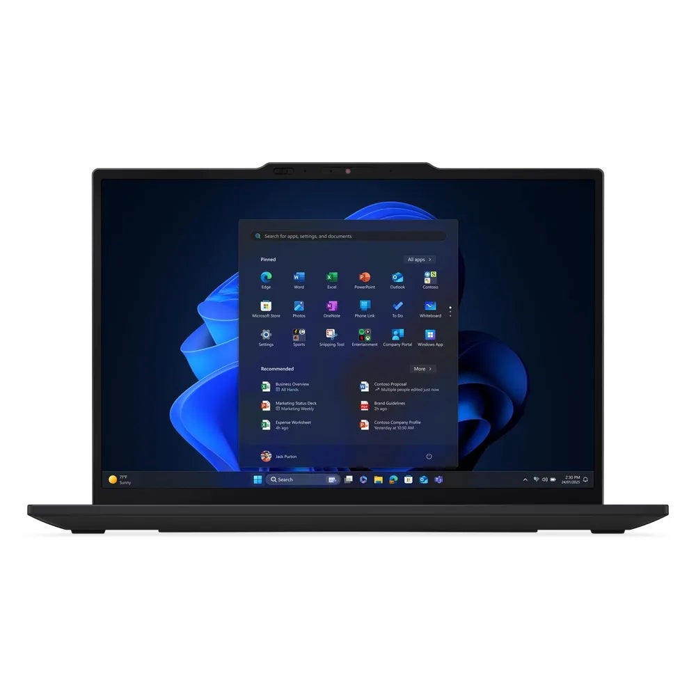 Lenovo ThinkPad X13 Gen 6 Laptop, Intel Core Ultra 7 255U Processor, 32GB RAM, 1TB SSD, 13.3" WUXGA Touch Display, Windows 11 Pro, Backlit English & Arabic Keyboard, 3 Year Warranty | 21RK00BXGR