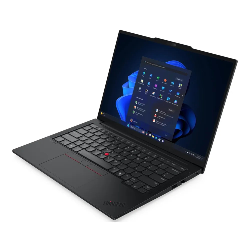 Lenovo ThinkPad E14 Gen 7 Laptop, Intel Core Ultra 7 255H Processor, 16GB RAM, 512GB SSD, 14" WUXGA IPS Display, DOS, Backlit English & Arabic Keyboard, 1 Year Warranty | 21SX0066GR