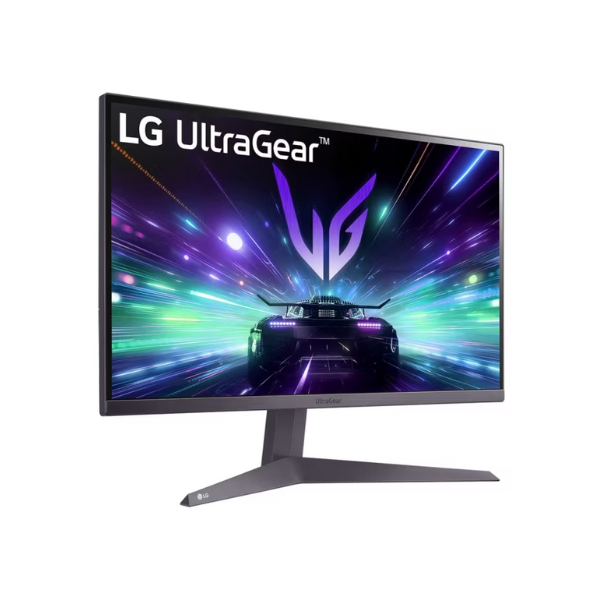شاشة ألعاب LG UltraGear 24GS50F-B مقاس 24 بوصة بدقة FHD (1920 × 1080)، وزمن استجابة 1 مللي ثانية، ومعدل تحديث 180 هرتز، ومضادة للتوهج، ومنفذ HDMI، ومنفذ DP، وقابلة للإمالة والتعديل، وضمان لمدة عام | 24GS50F-B