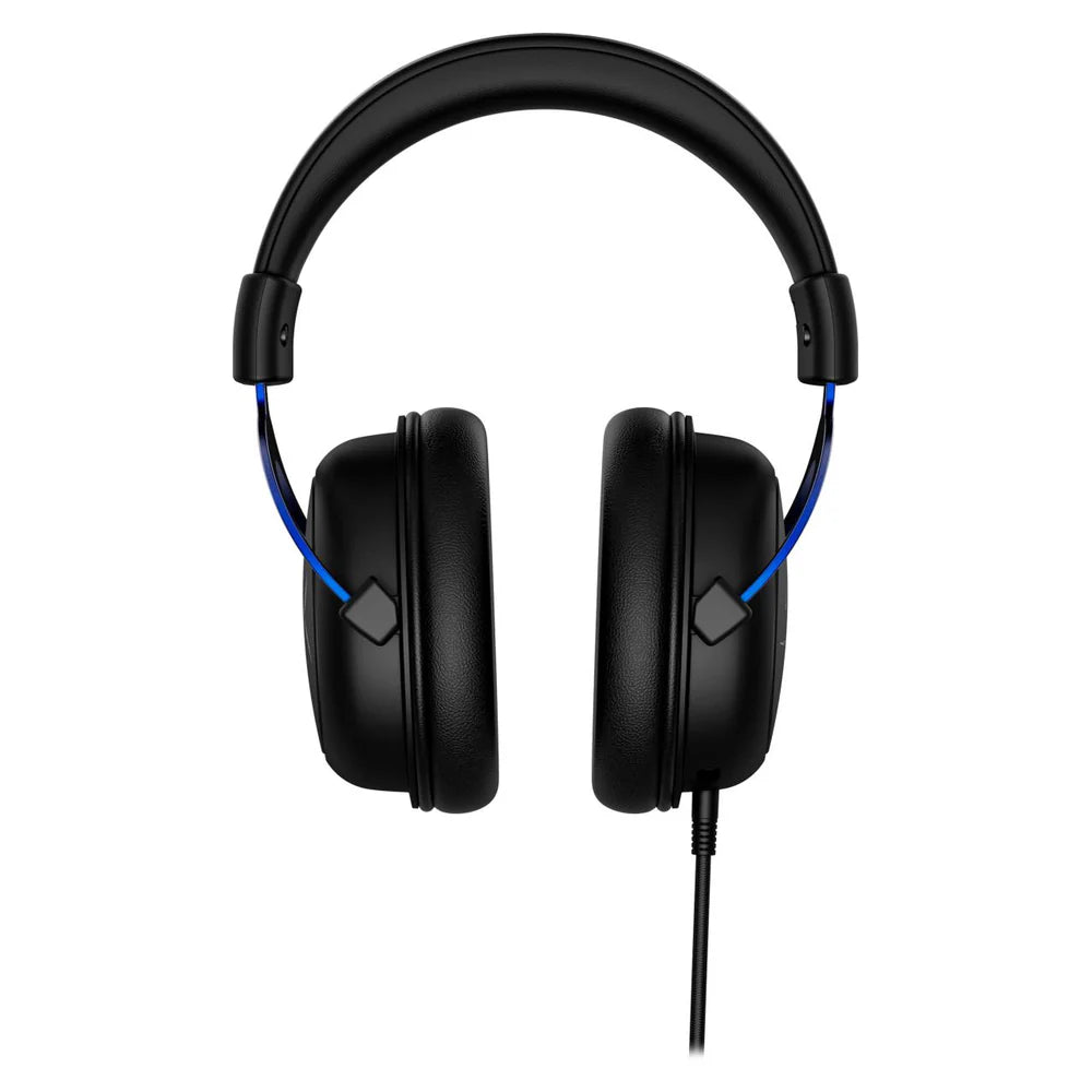 سماعة رأس للألعاب HyperX Cloud، For PS5-PS4، Black/Blue، ضمان سنة واحدة | 4P5H9AM#ABB