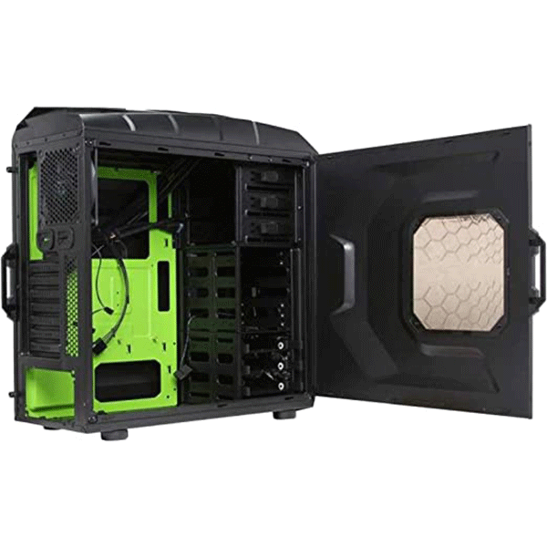 كيس كمبيوتر ATX RIADMAX VIPER GX GREEN LED | 512WBG