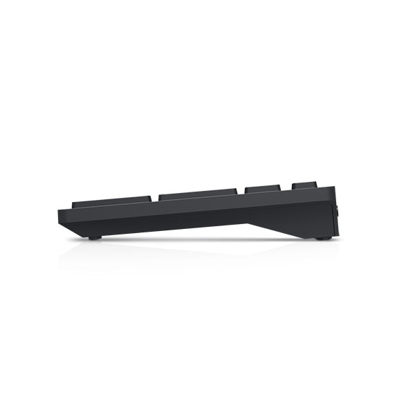 Dell KM5221W Wireless English & Arabic Keyboard & Mouse Combo, Wireless, 100% Keyboard Layout, Membrane, Quiet Plunger-Style Keys, 12 programmable F-keys, 1000-4000 DPI Optical Mouse Sensor, Symmetrical, and Ambidextrous Mouse Design, Black, 1 Year