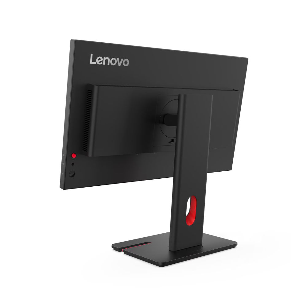 شاشة Lenovo ThinkVision T24-40 مقاس 23.8 بوصة FHD (1920 × 1080)، مضادة للتوهج، منفذ DP، منفذ HDMI، منفذ VGA، قابلة للتعديل (الارتفاع/المحور/الدوران/الإمالة)، ضمان 3 سنوات | 64A4MATXUK
