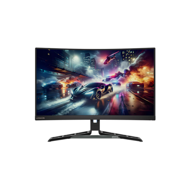 شاشة Lenovo Legion R27qc-30 منحنية مقاس 27 بوصة QHD (2560x1440)، 180 هرتز، مضادة للتوهج، HDMI، DP، AMD FreeSync، متوافقة مع معيار VESA، قابلة لتعديل الارتفاع/المحور (الدوران)/اللف/الإمالة، ضمان 3 سنوات | 67C6GAC2AE