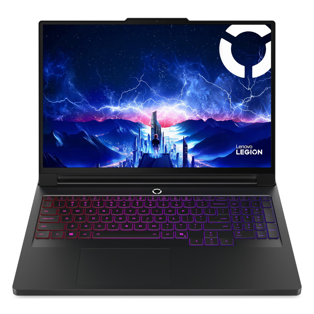 Lenovo Legion Pro 7 16IAX10H Intel Core 9 275HX Processor, 64 GB RAM, 2TB SSD, 16 GB NVIDIA RTX 5080, 16" WQXGA (2560x1600) OLED Display, DOS, English & Arabic Keyboard, 1 Year Warranty | 83F5005GAX