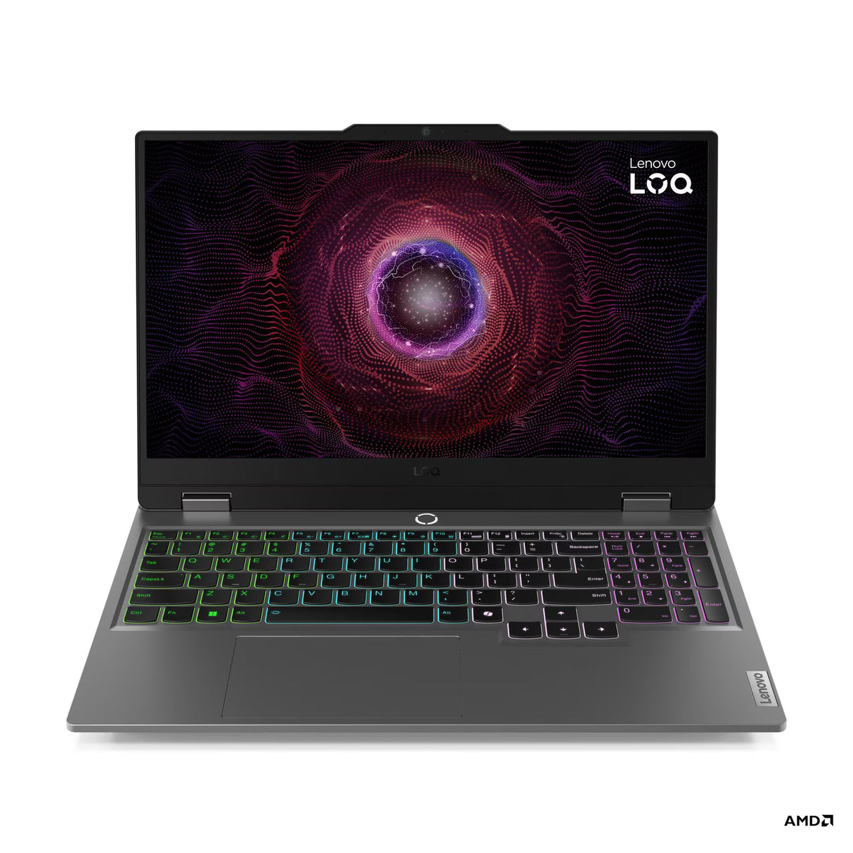 Lenovo LOQ 15ARP9 AMD Ryzen 7 7435HS Processor, 24 GB RAM, 512 GB SSD, 6 GB NVIDIA RTX 4050, 15.6" (1920x1080) FHD Display, Windows 11 Home, English & Arabic Keyboard, 1 Year Warranty | 83JC009HAX