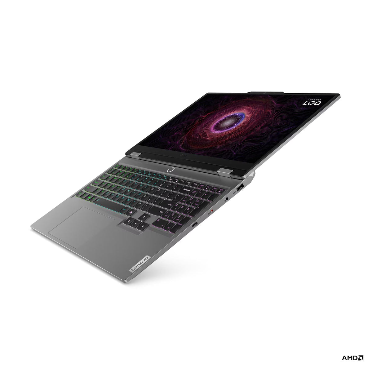 Lenovo LOQ 15ARP9 AMD Ryzen 7 7435HS Processor, 24 GB RAM, 512 GB SSD, 6 GB NVIDIA RTX 4050, 15.6" (1920x1080) FHD Display, Windows 11 Home, English & Arabic Keyboard, 1 Year Warranty | 83JC009HAX