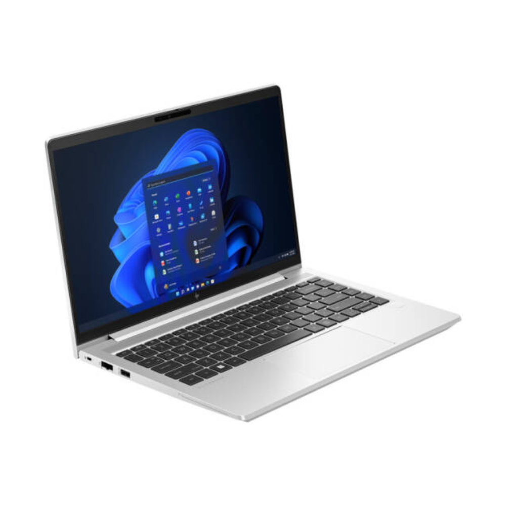 لابتوب HP EliteBook 645 G10 AMD Ryzen 5 7530U Processor، ذاكرة 16GB، قرص SSD سعة 512GB، شاشة 14 بوصة FHD، DOS، لوحة مفاتيح إنجليزية، Pike silver aluminum، ضمان سنة واحدة | 8A6B0EA