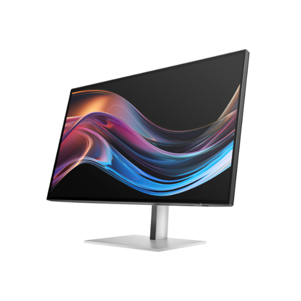 شاشة HP Series 7 Pro 727PK مقاس 27 بوصة بدقة 4K UHD (3840 × 2160)، مضادة للتوهج، HDMI، منفذ عرض (DP)، USB-C، RJ-45، ارتفاع/إمالة/دوران/محور، قابلة للتعديل، ضمان 3 سنوات | 8J9G2AA