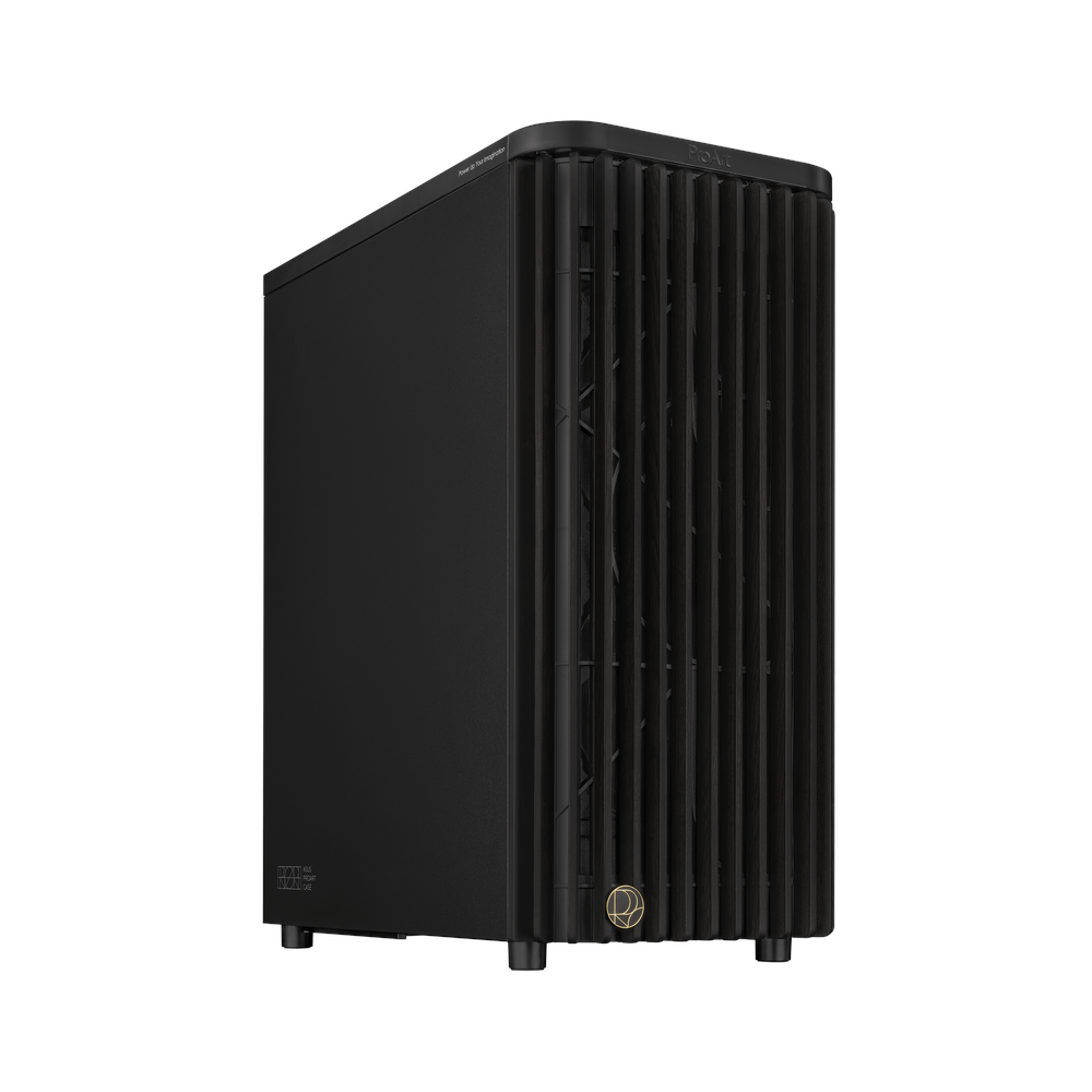 Asus ProArt PA401 Wood Edition ATX PC Case, Ash wood & Metal Panels, 4 x Fans, 315mm GPU Support, USB 3.2 Gen 2, Black, 1 Year Warranty | 90DC00M0-B39010
