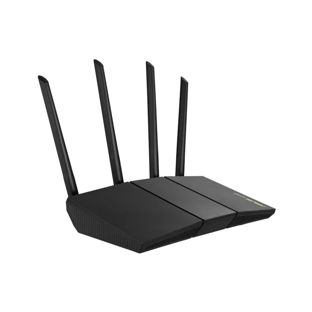Asus RT-AX57 Dual Band WiFi 6 Extendable Router, Speeds Up to 3000 Mbps, 4 x External Antennas, Quad-core 1.7 GHz CPU, 1 Year Warranty | 90IG06Z0-MU2C00