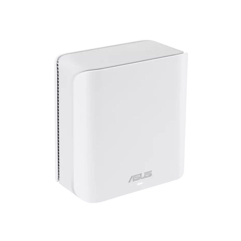 جهاز توجيه Asus ZenWiFi BD4 AiMesh قابل للتوسيع مكون من 3 قطع، سرعات تصل إلى 3600 ميجابت في الثانية، 4 هوائيات داخلية، تغطية 6500 قدم مربع، وحدة معالجة مركزية رباعية النواة 1.5 جيجا هرتز، أبيض، ضمان لمدة سنة | 90IG0960-MO3C40