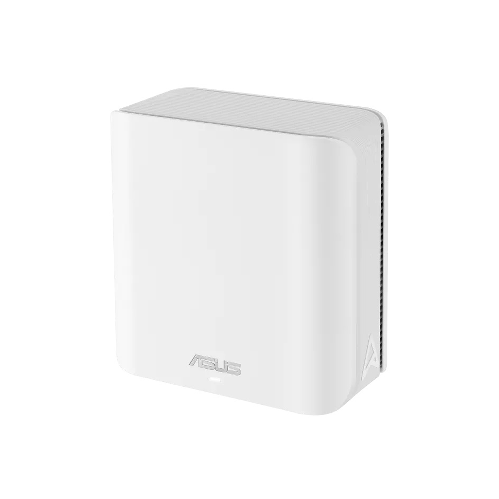 جهاز توجيه Asus ZenWiFi BD4 AiMesh قابل للتوسيع مكون من 3 قطع، سرعات تصل إلى 3600 ميجابت في الثانية، 4 هوائيات داخلية، تغطية 6500 قدم مربع، وحدة معالجة مركزية رباعية النواة 1.5 جيجا هرتز، أبيض، ضمان لمدة سنة | 90IG0960-MO3C40