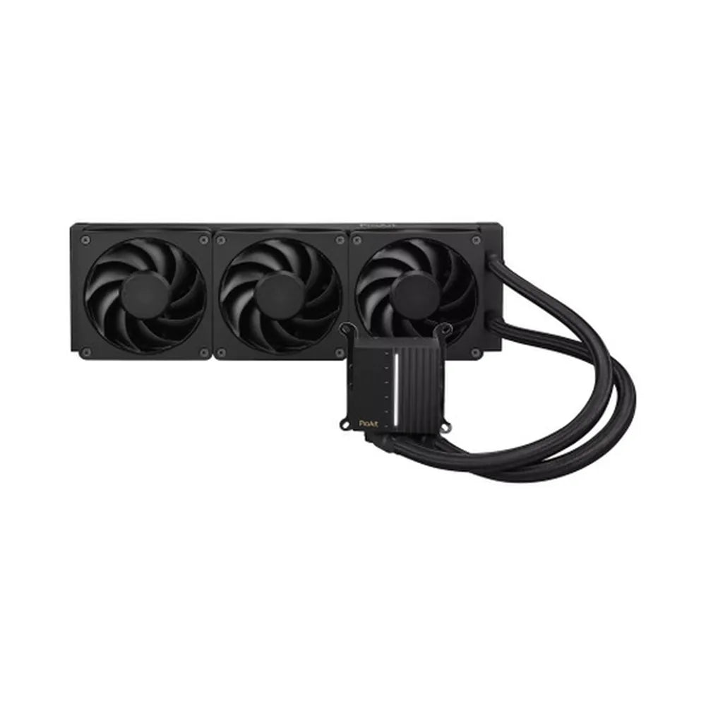 مبرد مائي Asus ProArt LC 360 AIO، مراوح Alphacool Apex Stealth Metal Power، يدعم معالجات Intel، مقابس AMD، أسود، ضمان سنة واحدة | 90RC0120-M0UAY0