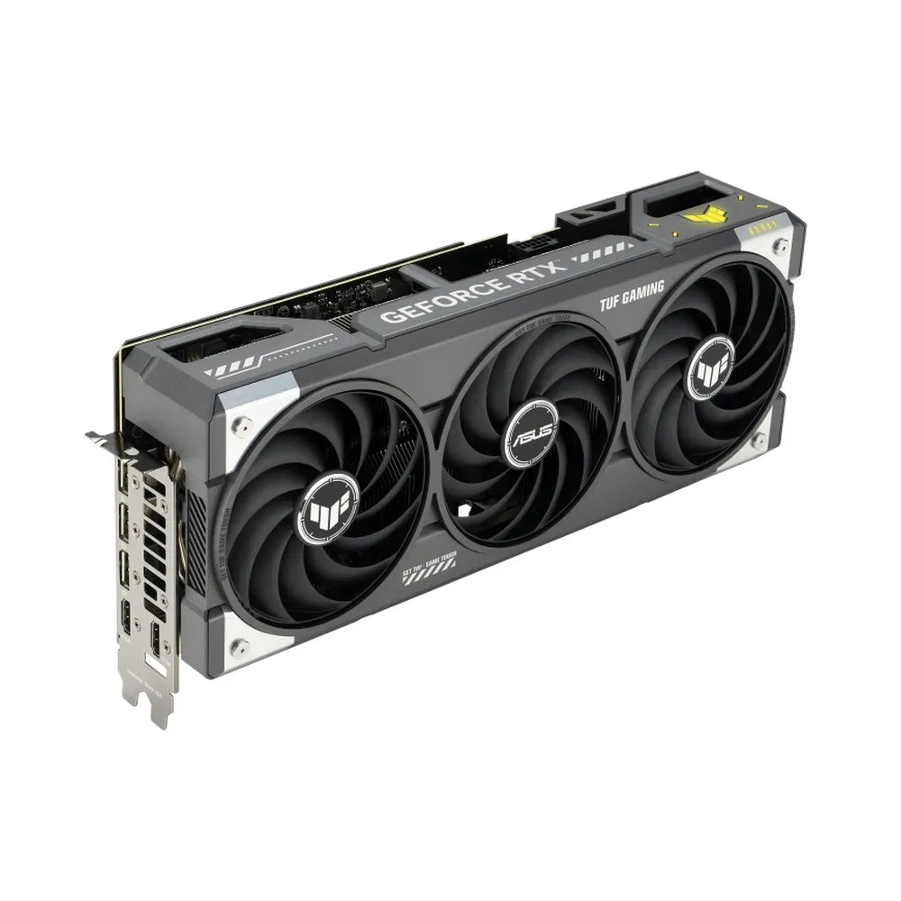 Asus TUF Gaming GeForce RTX 5070 OC Edition AR GB Graphics Card, GDDR7 12 GB 512-bit Memory, HDMI 2.1b & DP 2.1b Outputs, PCI Express 5.0, 2685 MHz Core Clock, 28 GBps Memory Clock, 1 Year Warranty | 90YV0LZ0-M0NA00