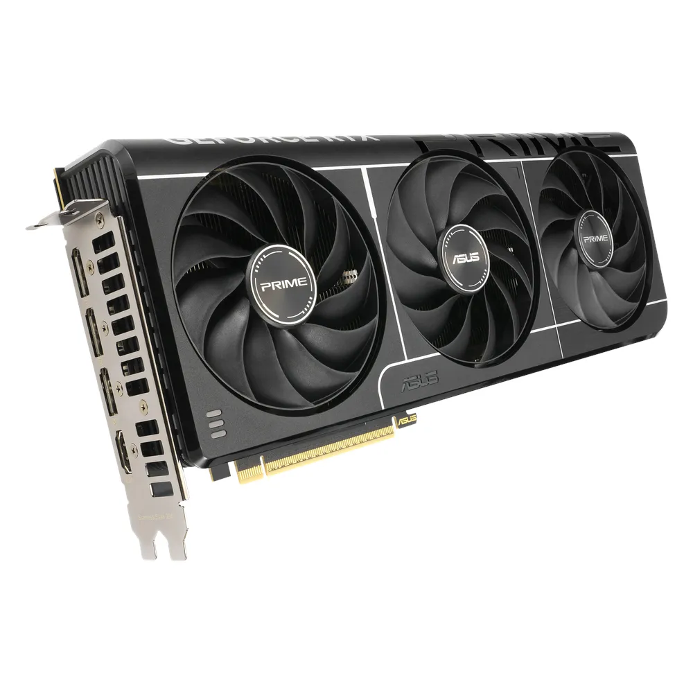 Asus PRIME GeForce RTX 5070 Ti OC Edition Graphics Card, GDDR7 16GB 256-bit Memory, HDMI 2.1b & DP 2.1b Outputs, PCI Express 5.0, 2497 MHz Core Clock, 28 Gbps Memory Clock, 1 Year Warranty | 90YV0MF0-M0NA00