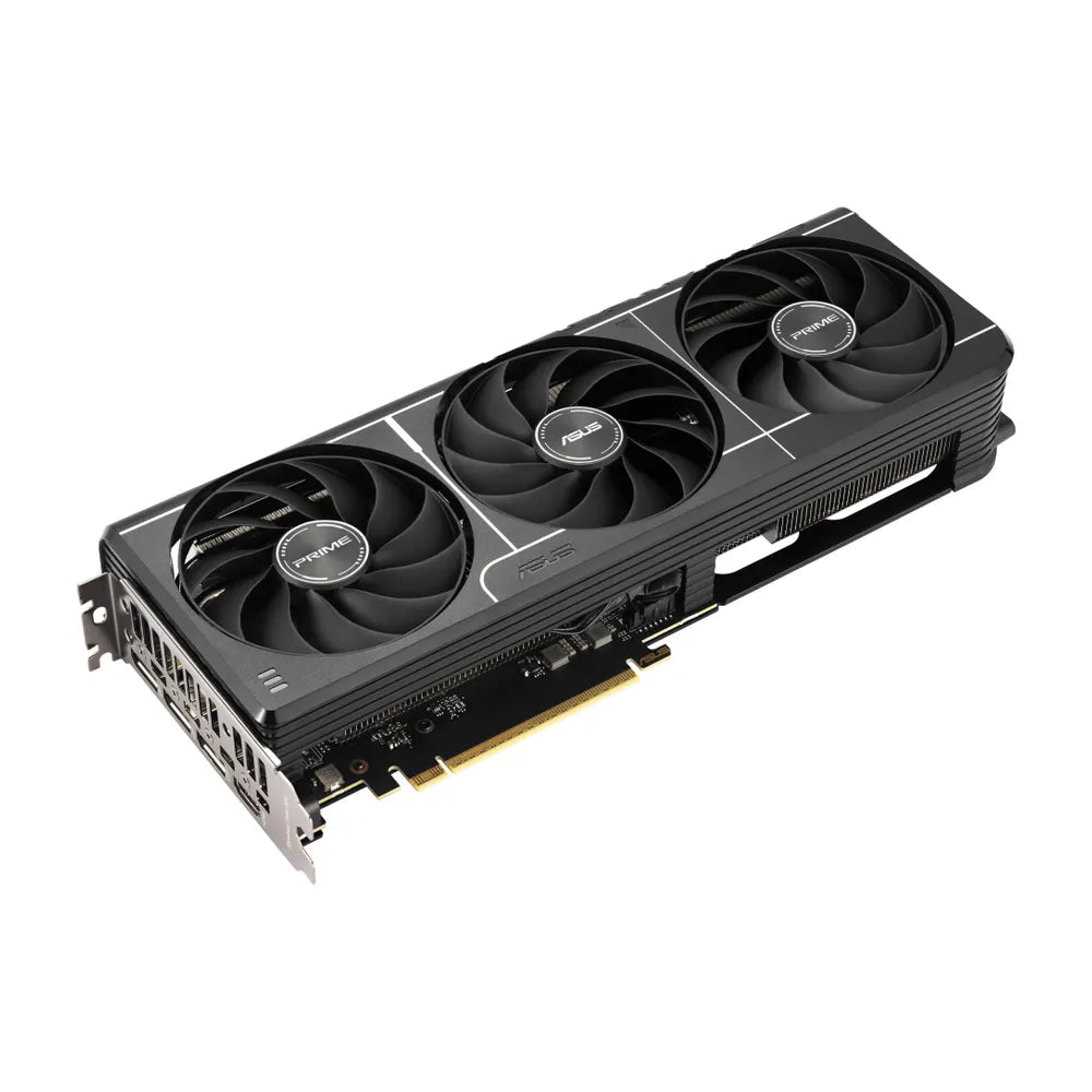 Asus PRIME GeForce RTX 5060 Ti OC Edition Graphics Card, GDDR7 16 GB 128-bit Memory, HDMI 2.1b & DP 2.1b Outputs, PCI Express 5.0, 2647 MHz Core Clock, 28 GBps Memory Clock, 1 Year Warranty | 90YV0MH2-M0NA00