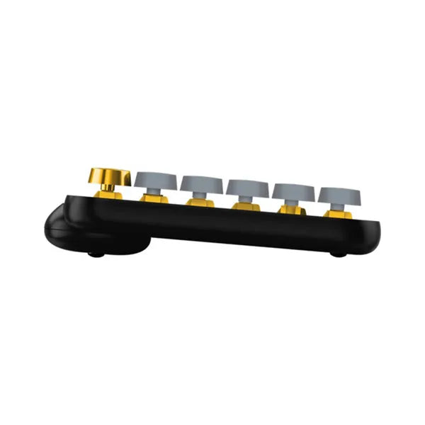 KEYBOARD LOGITECH POP KEYS MECHANICAL WIRELESS BLK/YELLO-AR | 920-010816