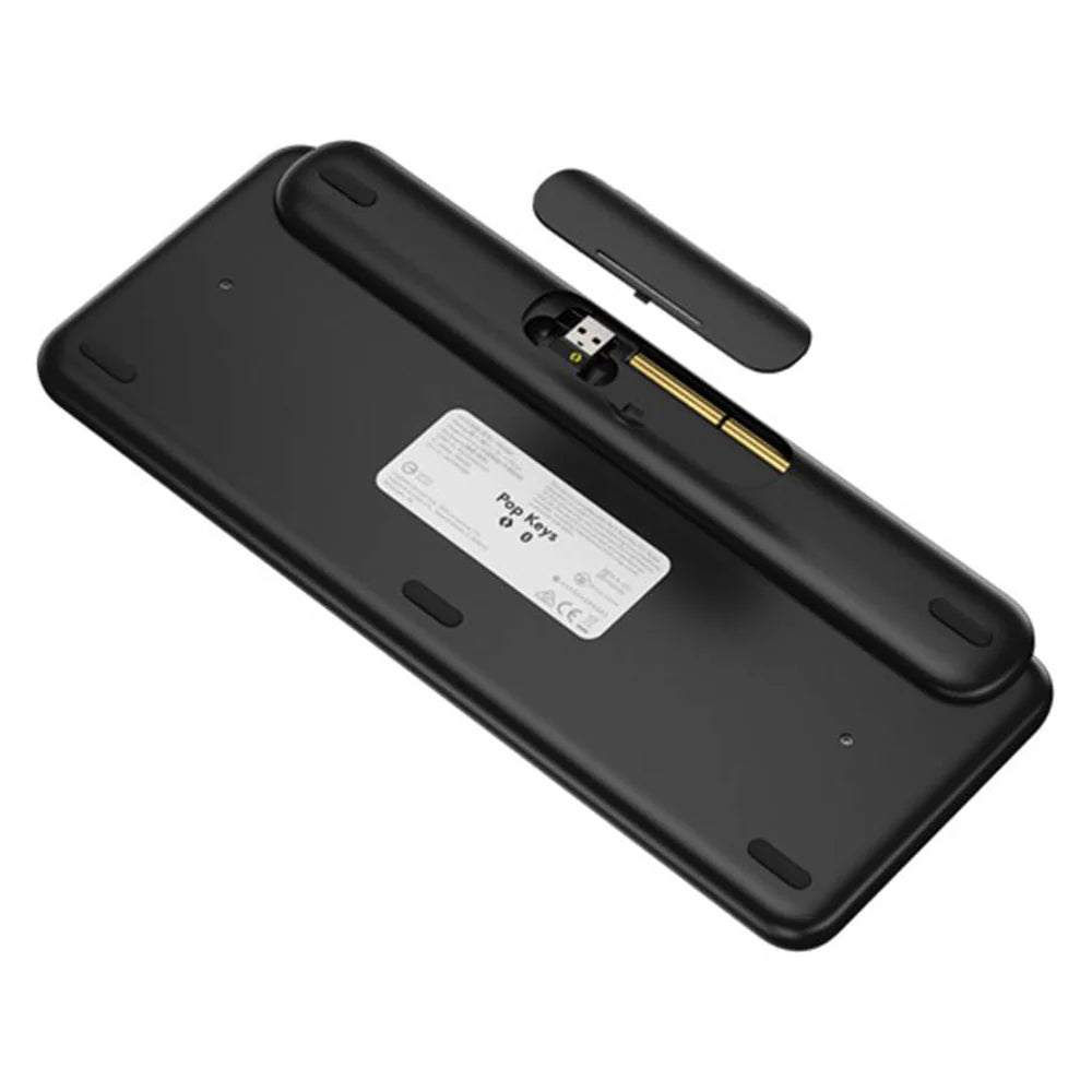 KEYBOARD LOGITECH POP KEYS MECHANICAL WIRELESS BLK/YELLO-AR | 920-010816