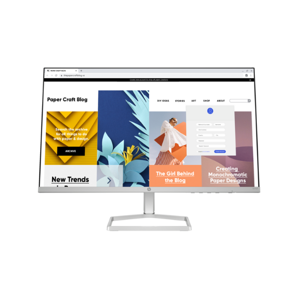 شاشة HP Series 5 524SF مقاس 23.8 بوصة FHD (1920 x 1080)، مضادة للتوهج، HDMI، VGA، قابلة للإمالة، قابلة للتعديل، ضمان لمدة عام | 94C17AS