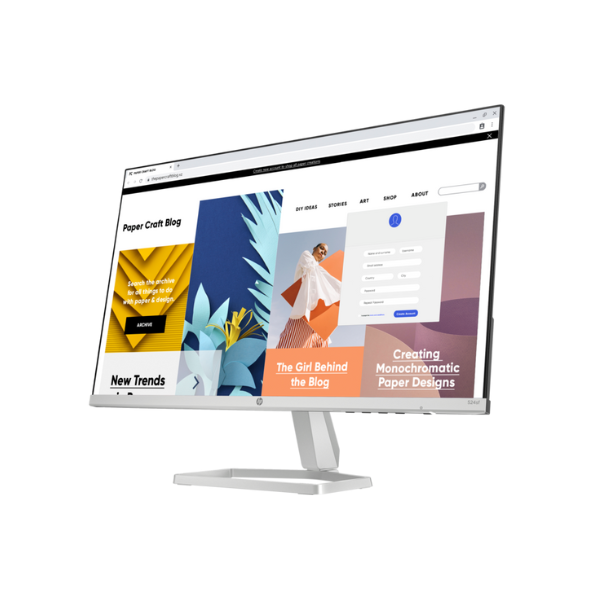 شاشة HP Series 5 524SF مقاس 23.8 بوصة FHD (1920 x 1080)، مضادة للتوهج، HDMI، VGA، قابلة للإمالة، قابلة للتعديل، ضمان لمدة عام | 94C17AS