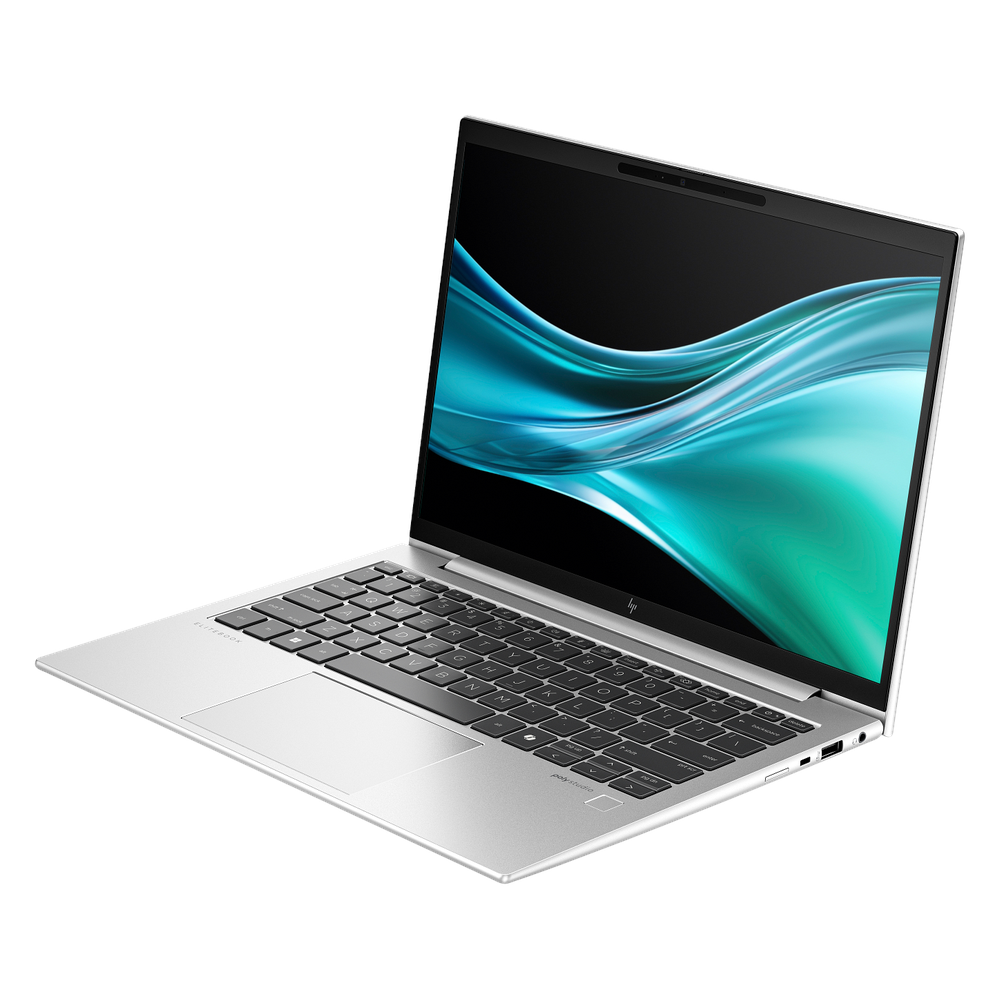 HP EliteBook 830 G11 Notebook معالج Intel Core Ultra 7 155U، ذاكرة وصول عشوائي (RAM) سعة 16 جيجابايت، قرص صلب ذو حالة صلبة (SSD) سعة 512 جيجابايت، شاشة WUXGA مقاس 13.3 بوصة، نظام تشغيل Windows 11 Pro، لوحة مفاتيح إنجليزية وعربية، ضمان 3 سنوات | 9G0D4ET