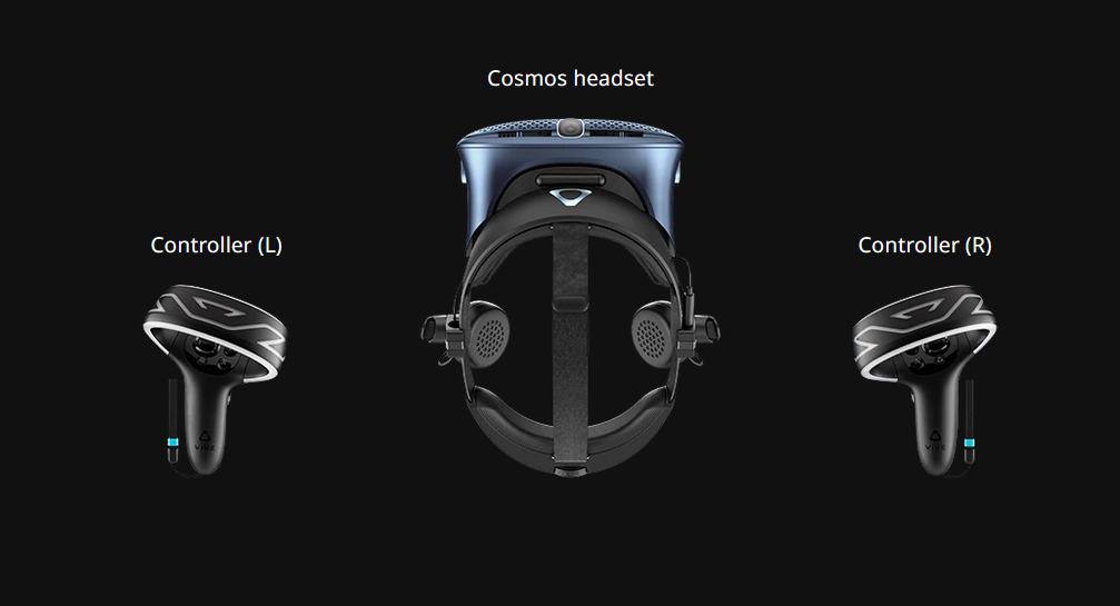 سماعة رأس الواقع الافتراضي VIVE Cosmos من HTC | 99HARL017-00