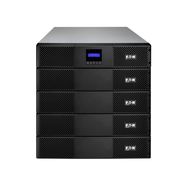 Eaton 9E UPS، بقدرة 1000 فولت أمبير، 2U للتركيب في الرف، 230 فولت، 4 مخارج C13، شاشة LCD، ضمان سنة واحدة | 9E1000IR
