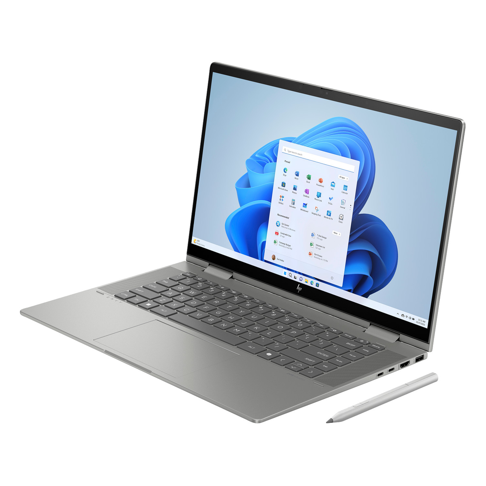 HP Envy x360 2-in-1 Laptop, Intel Core 5 120U Processor, 8GB RAM, 512GB SSD, 14" FHD Touch Display, Windows 11 Home, English Backlit Keyboard, 1 Year Warranty | 9R8R2UA