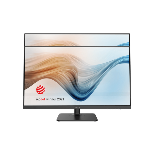 MSI 9S6-3PB19H-077 Modern MD272XP 27" FHD(1920 x 1080) Monitor, 1MS, 100Hz, Anti-glare, HDMI, DP, USB-C, Pivot/Tilt/Swivel/Height, Adjustable, 1 Year warranty | 9S6-3PB19H-077