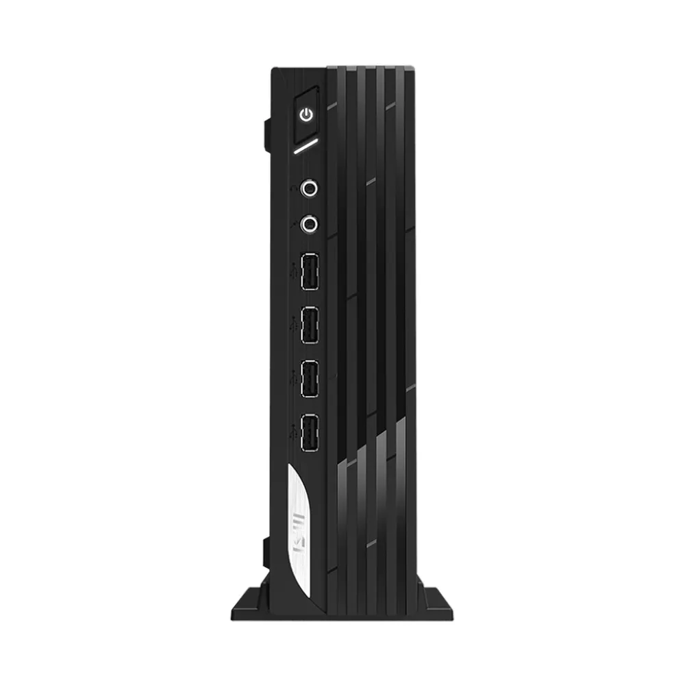 جهاز كمبيوتر مكتبي MSI PRO DP2111M SFF، معالج Intel Core i5-11400، ذاكرة وصول عشوائي (RAM) سعة 8 جيجابايت، قرص صلب (HDD) سعة 1 تيرابايت، رسومات Intel مدمجة، نظام تشغيل DOS، ضمان لمدة سنة | 9S6-B0A411-098