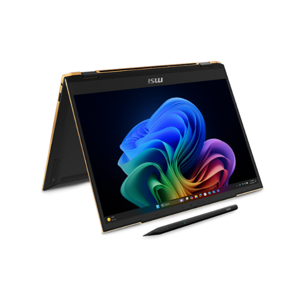 كمبيوتر محمول MSI Summit 13 AI+ Evo، معالج Intel Core Ultra 9 288V، ذاكرة وصول عشوائي 32 جيجابايت، قرص صلب SSD بسعة 1 تيرابايت، شاشة FHD بحجم 13.3 بوصة، نظام تشغيل Windows 11 Home، ضمان سنة واحدة | 9S7-13P511-029