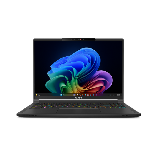 MSI Stealth A16 AI+ Gaming Laptop، معالج AMD Ryzen AI 9 HX 370، ذاكرة 32GB، قرص SSD سعة 1TB، 8 GB GDDR6 NVIDIA RTX 4070، شاشة 16 بوصة QHD+، Windows 11 Home، ضمان سنة واحدة | 9S7-15FK15-254