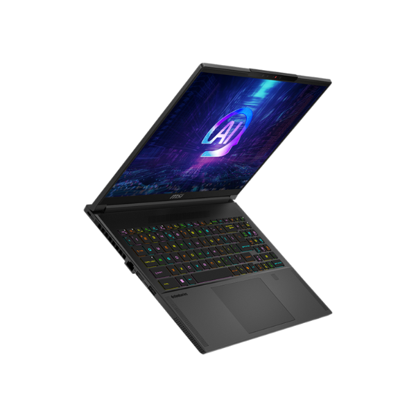 MSI Stealth A16 AI+ Gaming Laptop، معالج AMD Ryzen AI 9 HX 370، ذاكرة 32GB، قرص SSD سعة 1TB، 8 GB GDDR6 NVIDIA RTX 4070، شاشة 16 بوصة QHD+، Windows 11 Home، ضمان سنة واحدة | 9S7-15FK15-254