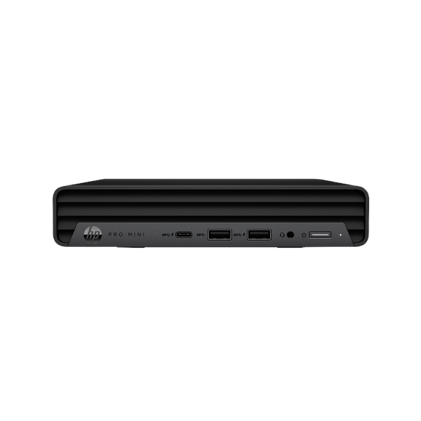 جهاز كمبيوتر مكتبي اتش بي برو ميني 400 G9، معالج انتل كور i7-14700T، ذاكرة وصول عشوائي 8 جيجابايت، وسيط تخزين ذو حالة ثابتة 512 جيجابايت، دوس، لوحة مفاتيح إنجليزية، ضمان سنة واحدة | A54X6ET