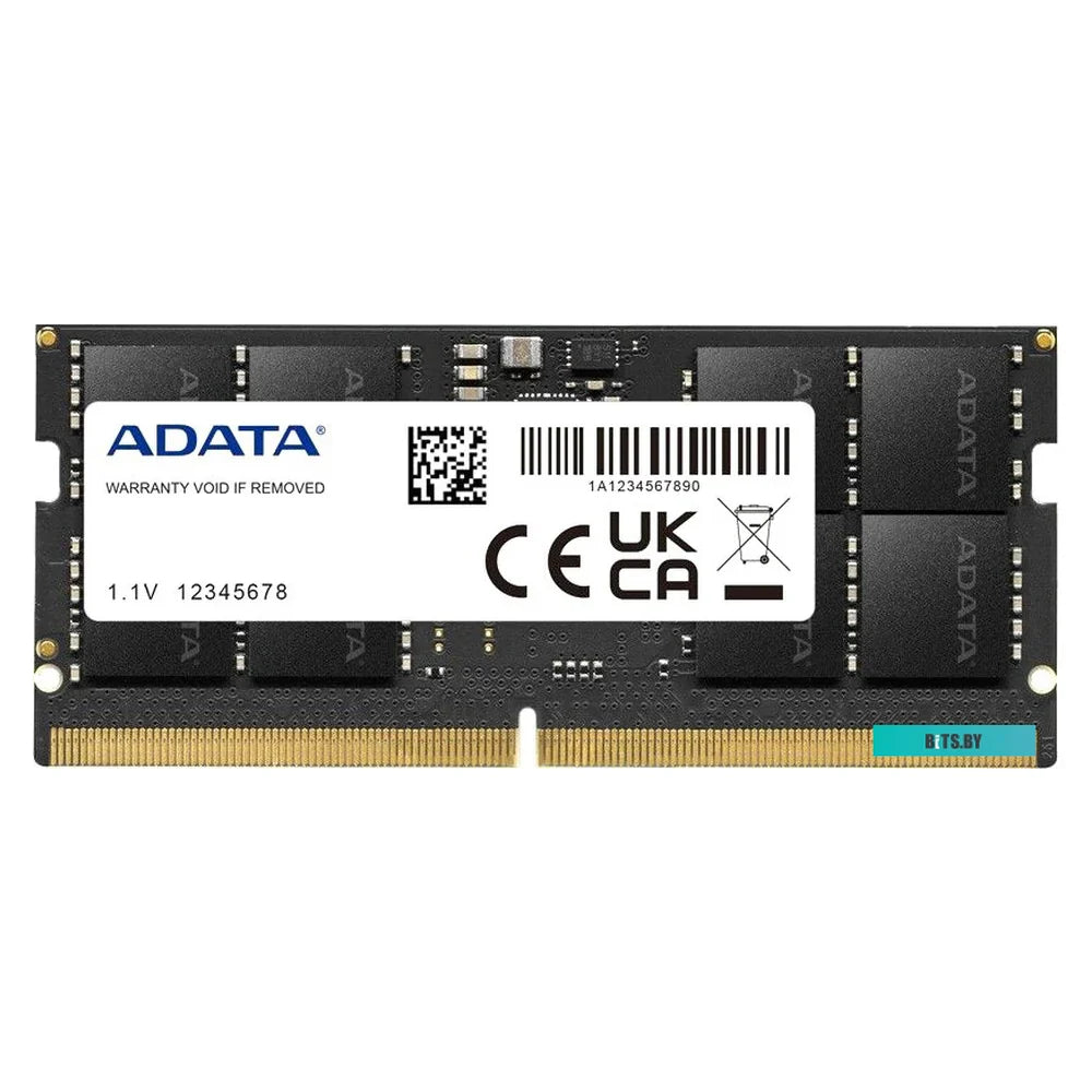 ADATA SO-DIMM Memory Module، 16GB (1x16GB)، DDR5 DRAM، 5600 MT/s، ضمان سنة واحدة | AD5S560016G-S