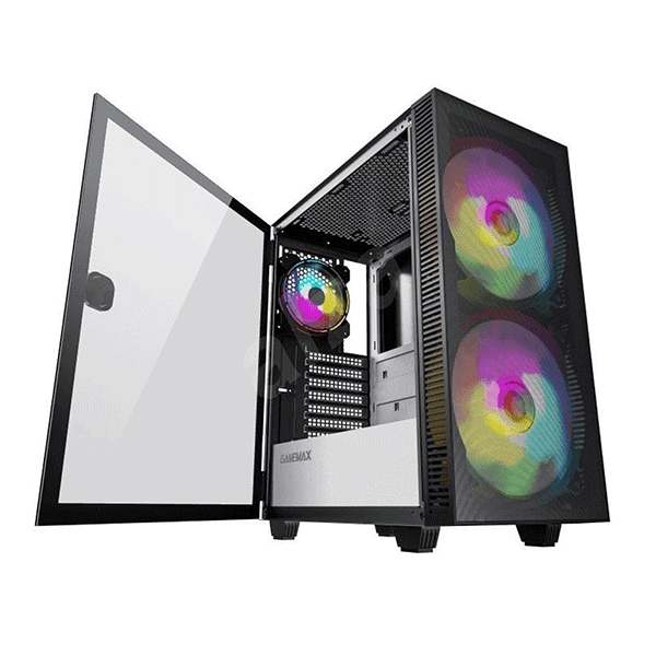 مروحة ATX CASE GAMEMAX AERO WITH 200MM