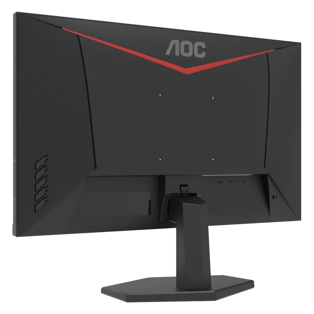 شاشة الألعاب AOC 27G11ZE2، مقاس 27 بوصة بدقة FHD (1920 × 1080)، ومعدل تحديث 240 هرتز، ومقاومة للتوهج، وزمن استجابة 1 مللي ثانية (GTG)، ومنفذ HDMI، ومنفذ DisplayPort، وحامل قابل للتعديل بالإمالة، باللونين الأسود والأحمر، وضمان لمدة عام واحد | 27G11ZE2