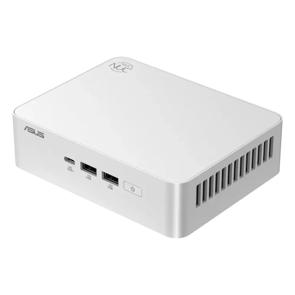 جهاز الكمبيوتر الصغير ASUS NUC 15 Pro+ Kit، معالج Intel Core Ultra 9 285H، بدون ذاكرة وصول عشوائي، بدون سعة تخزين، رسومات Intel Arc، شبكة Wi-Fi 7 وبلوتوث، نظام التشغيل DOS، ضمان سنة واحدة | 90AR00P3-M00080