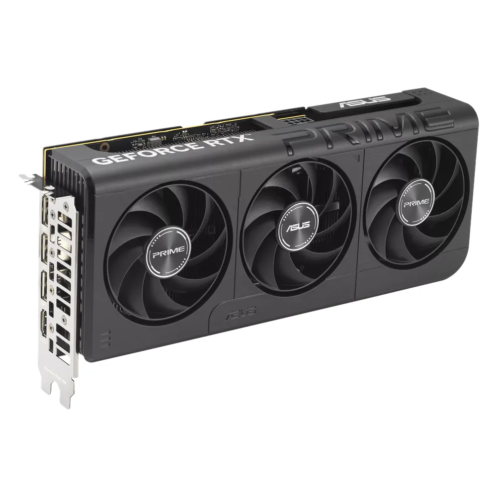 Asus Prime GeForce RTX 5050 OC Edition Graphics Card, GDDR6 8GB 128-bit Memory, HDMI 2.1b & DP 2.1b Outputs, PCI Express 5.0, 2707 MHz OC Mode Core Clock, 20 Gbps Memory Clock, 421 AI TOPS, 1 Year Warranty | 90YV0N70-M0NA00