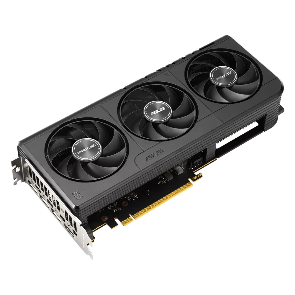 Asus Prime GeForce RTX 5050 OC Edition Graphics Card, GDDR6 8GB 128-bit Memory, HDMI 2.1b & DP 2.1b Outputs, PCI Express 5.0, 2707 MHz OC Mode Core Clock, 20 Gbps Memory Clock, 421 AI TOPS, 1 Year Warranty | 90YV0N70-M0NA00