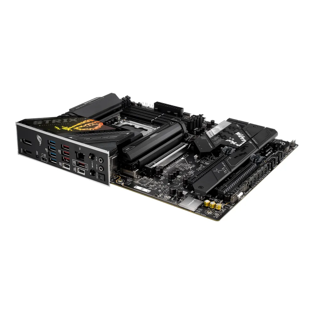 لوحة أم للألعاب Asus ROG STRIX Z890-H WIFI، مقبس LGA1851، عامل الشكل ATX، ذاكرة وصول عشوائي DDR5، PCIe 5.0، USB 20Gbps، HDMI، VGA، Wi-Fi 7، بلوتوث، إيثرنت Realtek 5Gb، شبكة AI Networking II، Aura Sync، ضمان سنة واحدة | 90MB1K20-M0EAY0