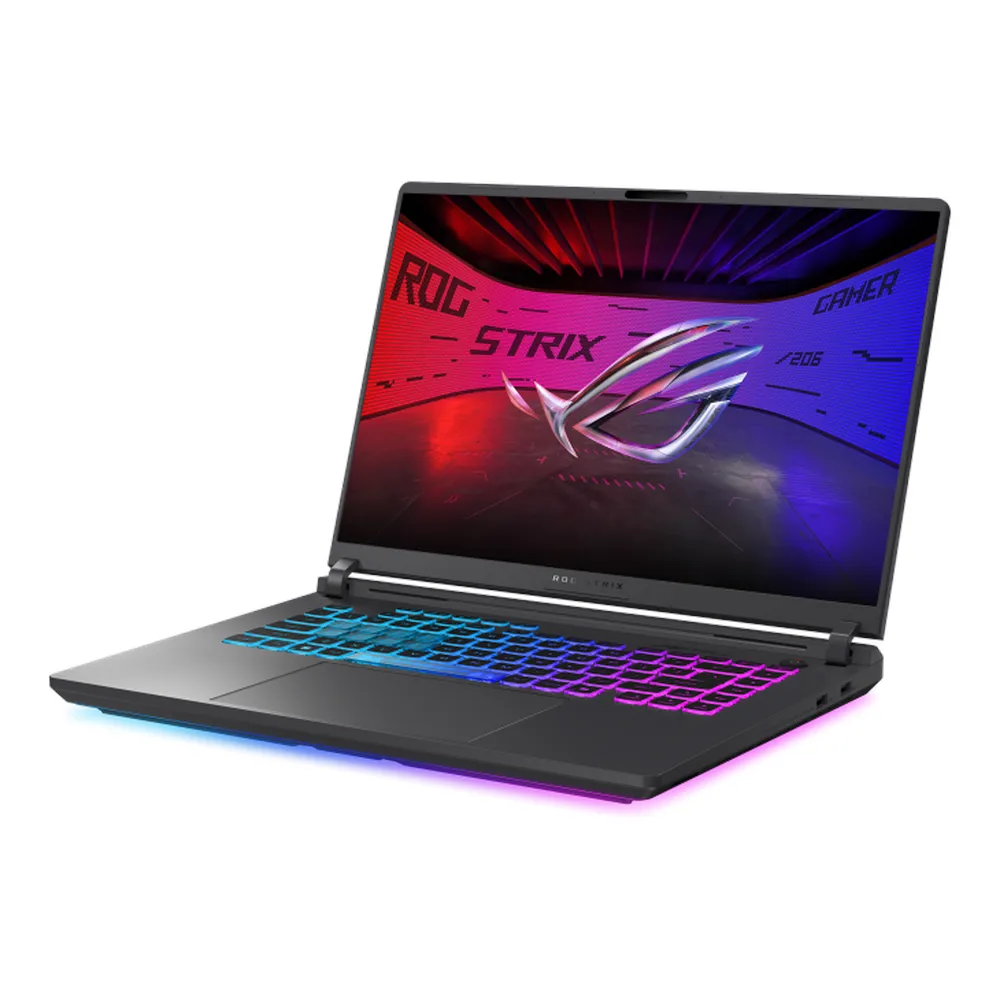 Asus ROG Strix G16 Gaming Laptop, Intel Core i5-13450HX Processor, 16GB DDR5 RAM, 512GB SSD, NVIDIA GeForce RTX 5050 8GB GDDR7, 16" WQXGA 240Hz IPS-Level Display, Windows 11 Home, English & Arabic Keyboard, 1 Year Warranty | G615JH-VG82512W