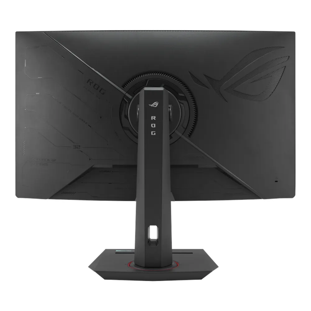 Asus ROG Strix XG32WCMS Curved Gaming Monitor, 31.5" QHD (2560 x 1440) Resolution, 280Hz, Anti-glare, 1ms GtG Response Time, DP, HDMI, USB-C, Fully Adjustable Stand, Black, 1 Year Warranty | XG32WCMS
