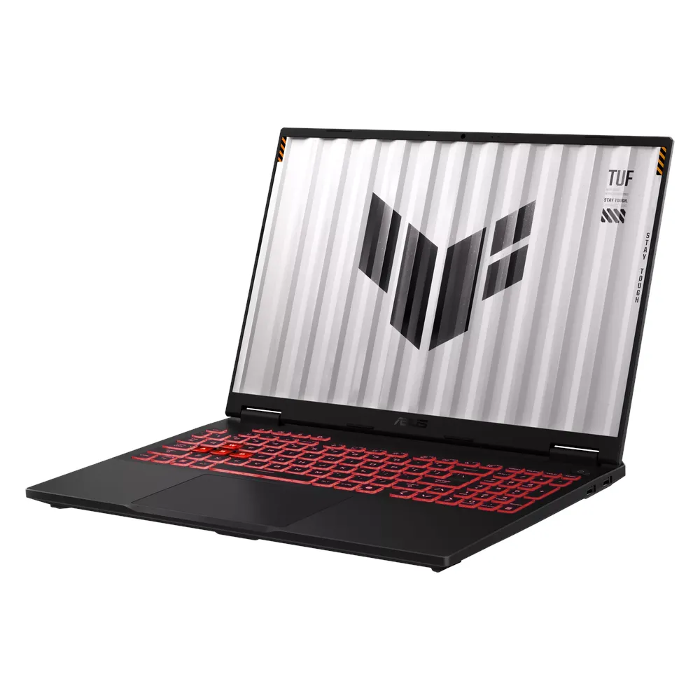 Asus TUF Gaming A16 Gaming Laptop, AMD Ryzen 7 260 Processor, 16GB RAM, 512GB SSD, 8GB NVIDIA GeForce RTX 5050 Graphics, 16” WUXGA 165Hz Display, Windows 11 Home, English & Arabic RGB Backlit Keyboard, 1 Year Warranty | FA608UH-G1S825W
