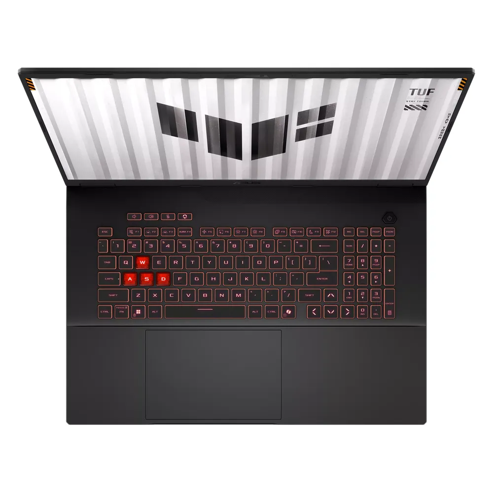 Asus TUF Gaming A18 Gaming Laptop, AMD Ryzen 7 260 Processor, 32GB RAM, 1TB SSD, 8GB NVIDIA GeForce RTX 5070 Graphics, 18” WQXGA 240Hz Display, Windows 11 Home, English & Arabic RGB Backlit Keyboard, 1 Year Warranty | FA808UP-G1621W
